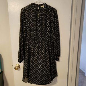 Modcloth Long Sleeve Dress - Large